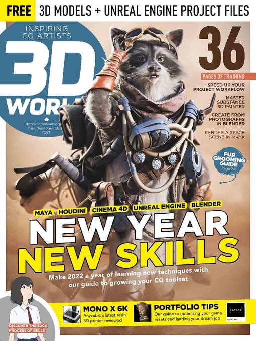 Cover image for 3D World: Mar 01 2022